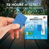 imageThermacell Mosquito Repellent Refills Provide 120 Hours of Protection Contain 30 Repellent Mats 10 Fuel Cartridges Compatible with Any FuelPowered Mosquito Repeller Product72 Hour