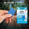 imageThermacell Mosquito Repellent Refills Provide 120 Hours of Protection Contain 30 Repellent Mats 10 Fuel Cartridges Compatible with Any FuelPowered Mosquito Repeller Product36 Hour