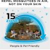 imageThermacell Mosquito Repeller Patio Shield Includes 12Hour Refill Highly Effective Mosquito Repellent for Patio Bug Spray Alternative Scent Free No Candles or FlamesCanyon