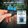 imageThermacell Rechargeable Mosquito Repeller Refills Advanced Repellent Formula Provides 20 Foot Protection Zone Compatible with Thermacell ESeries ampamp Radius Only No DEET Spray or Flame40 Hours