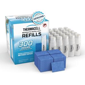 imageThermacell Mosquito Repellent Refills Provide 120 Hours of Protection Contain 30 Repellent Mats 10 Fuel Cartridges Compatible with Any FuelPowered Mosquito Repeller Product300 Hour