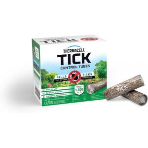 imageThermacell Tick Control Tubes for Yards Protects Backyards and Properties from Ticks No Spray No Granules No Mess Environmentally Friendly Alternative to Tick Spray ampamp Tick RepellentTubes